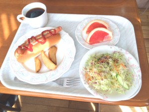 ある日の朝食